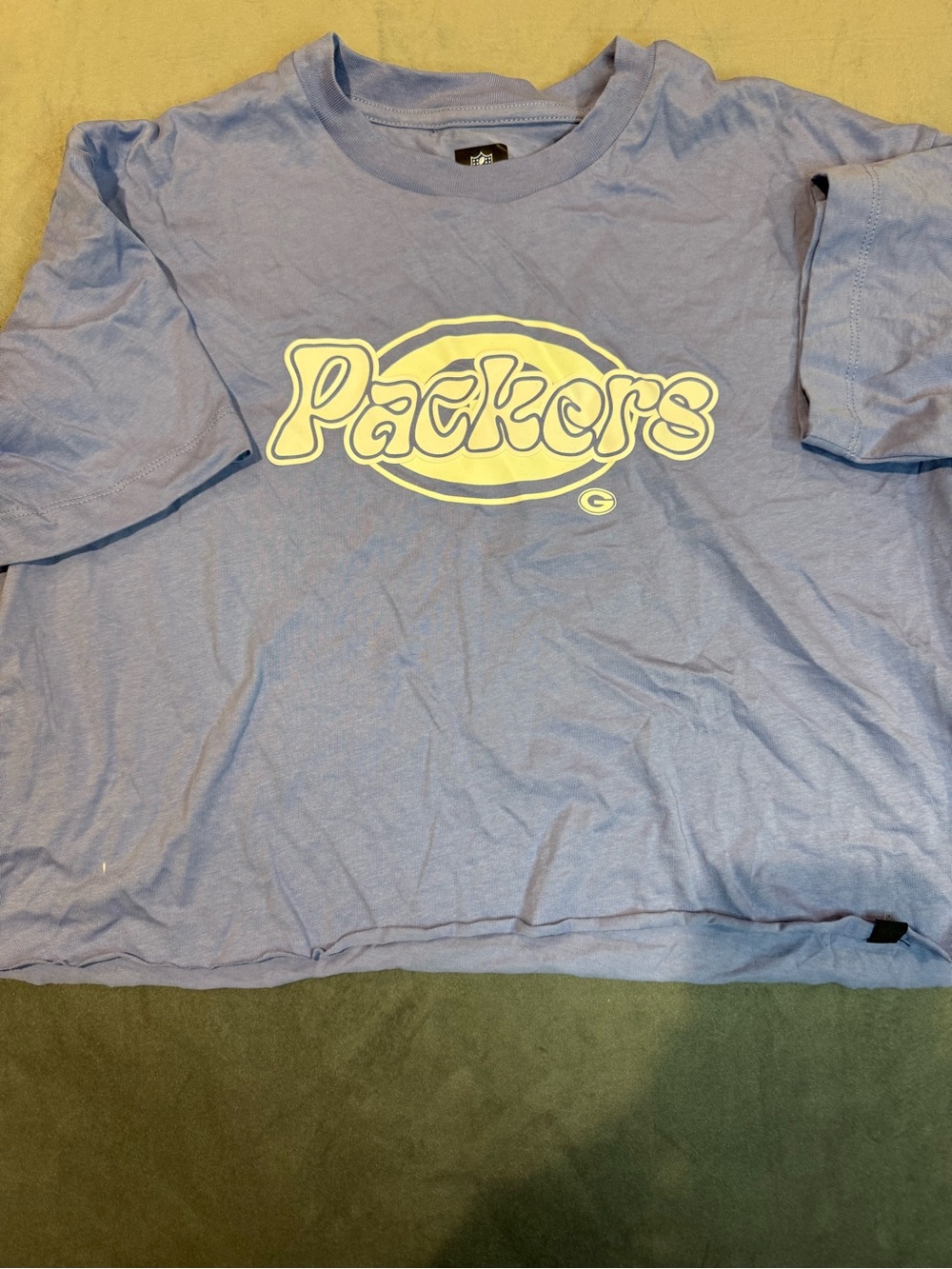 NFL Packers Crop Tee wi